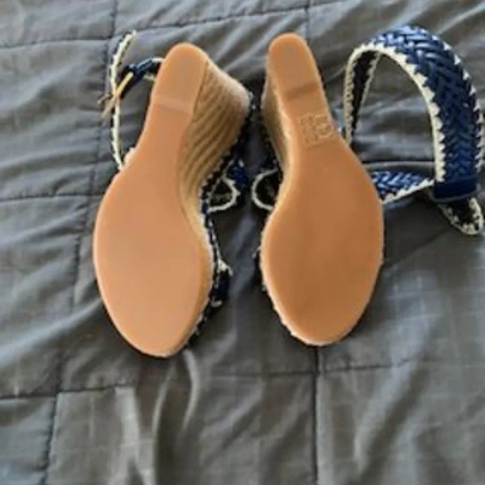 Tory Burch Lilah Cobalt /natural